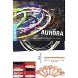 Aurora 0.20 Uzun Sap Profosyonel Bağlama Teli Takımı 10 Adet Tez
