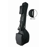 Aurora Kısa Sap 40 cm Su Geçirmez Kilitli Bağlama Kılıfı - Kalın Pedli,Gig Bag,Profesyonel