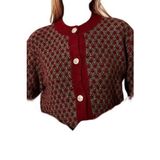 Aurrari Haki Triko Hırka, Standart, hkdsnhrk, Bordo, Kadın