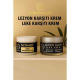 AURVEN GLOW NOWART Et Beni - Siğil Bakım Kremi + LUVEN GLOW Leke Karşıtı Krem