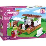 Ausini Fashion Tavşan Kümesi 73 Parça Lego Seti