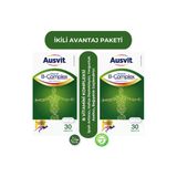 Ausvit B-Complex Advanced Formula – İki Kutu - Vitamin B Kompleks İçeren Tablet Takviye Edici Gıda 30Tb