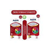 Ausvit Focus Formula – İki Kutu -Fosfotidilserin ve L-Teanin İçeren Kapsül Takviye Edici Gıda 30 Vegan Caps