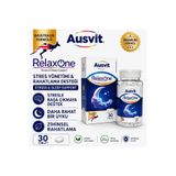 Ausvit Relaxone Stress & Sleep Support Tablet | Valerian 5 Bitkisel Ekstraktlar İçeren Takviye Edici Gıda