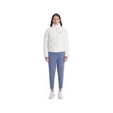 Authentic Arya Kadın Beyaz Regular Fit Şişme Mont