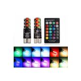 AUTO AKSESUAR Park Ampulü Rgb T10 Park Ampulü Renk Değiştiren Kumandalı