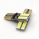 Auto Ampulance 5 Adet T10 LED Beyaz 12V Park LED Plaka Tavan LED Ampul 24 LED