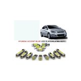 Auto Ampulance Hyundai Accent Blue LED İç Aydınlatma Ampul Seti Parlak Beyaz