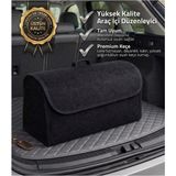 Auto Base Autobase Araba Bagaj Çantası Oto Halı Bagaj Organizer Alet Eşya Çantası Siyah