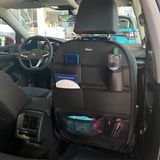 Auto Good Store opel Astra H Hb Uyumlu Deri Koltuk Arkası Organizer Düzenleyici 1 Adet Siyah Auto Good Store