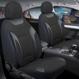 Auto Good Store Peugeot 307 Station Wagon Uyumlu Lüx Keten Oto Koltuk Kılıfı Ön Arka Takım Edition Dark Siyah
