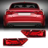 Auto GP Audi A5 B8 Kırmızı B9,5 Görünüm 2008-2012 Ledli Stop Lambası