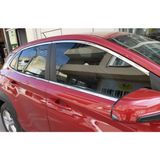 Auto GP Hyundai kona cam çerçevesi kenar çıtası krom tamtur 2020+