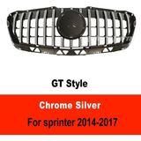 Auto Gp Mercedes Sprinter W906 Gtr Ön Panjur Izgara Seti Krom-Siyah 2014-2017 Arası