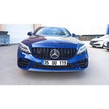 Auto GP Mercedes w205 gtr ön panjur ızgara gloss black2019+