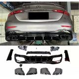 Auto GP Mercedes W206 C63 AMG 2021 Arka Tampon Difüzör ve Egzoz Ucu