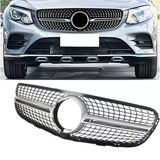 Auto GP Mercedes W253 GLC Diamond 2016 2019 Gri Çıta Ön Panjur Izgara