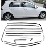 Auto GP Vw golf 7 7,5 cam çerçevesi kenar çıtası krom tamtur 2013 / 2021 12 parça