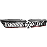 Auto GP Vw Jetta gli ön panjur ızgara kırmızı şeritli 2011 / 2015