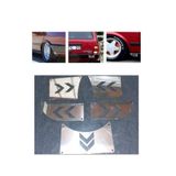 AUTO LUXURY Tofaş Yan Marşpiyel Krom Çavuş 5 Parça Tampon Sacı Set Şahin/doğan/kartal