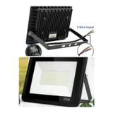 Auto Parts Siyah Slim Kasa Beyaz Led Işıklı Projektör -50 W