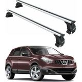 auto paw Nissan Qashqai J10 (2006-2013) Tavan Portbagaj Taşıyıcı Ara Atkısı, Toros Pro 4, Siyah