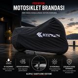 AUTO SOFT Kanuni Racer 200 Siyah Motosiklet Branda Su Geçirmez Motor Branda