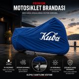 AUTO SOFT Kuba Valentino 50 Mavi Motosiklet Branda Su Geçirmez Motor Branda