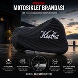AUTO SOFT Kuba Valentino 50 Siyah Motosiklet Branda Su Geçirmez Motor Branda