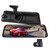 Auto-Vox V5pro Oem Ayna Araç Kamerası 1080P Gece Görüşlü Dikiz Aynası Kamerası, Ön Ve Arka Kameralı Tam Lamine Dokunmatik Ekran, Geri Görüş Kamerası, Park Modu, Gps Takip, Kablo Bağlantısı Kiti