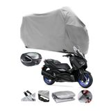 AutoBOD Yamaha XMAX Arka Çanta Uyumlu Motosiklet Brandası Premium Kalite Su Geçirmez (TOKALI)