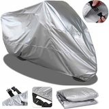 Autoen Gri Su Geçirmez Honda Pcx 125 Motosiklet Brandası Arka Çanta Uyumlu Koruma