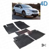 Autoen Subaru XV Suv 2012-2016 Siyah 4D Havuzlu Paspas