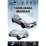 Autoen Yarım Araba Brandası Güneş Koruyucu-Kar Buz Önleyici- Uv Korumalı