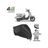 Autoes Aprilia Mojito 125 Siyah Kilit Uyumlu Motosiklet Brandası