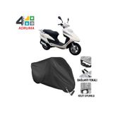 Autoes Asya Efsane Eco 100 Siyah Kilit Uyumlu Motosiklet Brandası