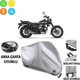 Autoes Bajaj Avenger Street 150 Kilit Uyumlu Motosiklet Brandası
