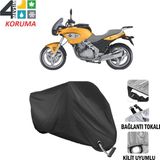 Autoes Bmw F650 CS Siyah Kilit Uyumlu Motosiklet Brandası