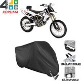 Autoes Bmw G450 X Siyah Kilit Uyumlu Motosiklet Brandası