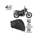 Autoes Brixton BX 125 Siyah Kilit Uyumlu Motosiklet Brandası