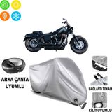 Autoes Harley-Davidson Dyna Fat Bob Kilit Uyumlu Motosiklet Brandası