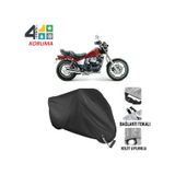 Autoes Honda CX 650 Siyah Kilit Uyumlu Motosiklet Brandası