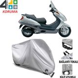 AUTOES Honda Fes 250 Foresight Branda Motosiklet Brandası Bağlantı ve Kilit Uyumlu