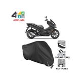 Autoes Honda PCX Siyah Kilit Uyumlu Motosiklet Brandası