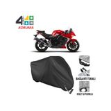 Autoes Hyosung GT 650 R Siyah Kilit Uyumlu Motosiklet Brandası