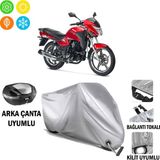 Autoes Kanuni Leopard Branda Motosiklet Brandası Arka Çanta Bağlantı ve Kilit Uyumlu