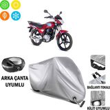 Autoes Kanuni Windy 125 Branda Motosiklet Brandası Arka Çanta Bağlantı ve Kilit Uyumlu