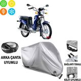 Autoes Kinetic King Branda Motosiklet Brandası Arka Çanta Bağlantı ve Kilit Uyumlu