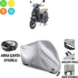 AUTOES Mondial Wing 50 cc Scooter Branda Motosiklet Brandası Arka Çanta Bağlantı,kilit Uyumlu