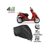 Autoes Piaggio Fly 100 Siyah Kilit Uyumlu Motosiklet Brandası